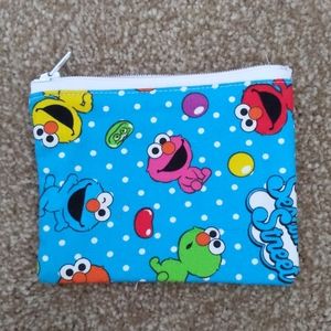 Sesame street coin purse